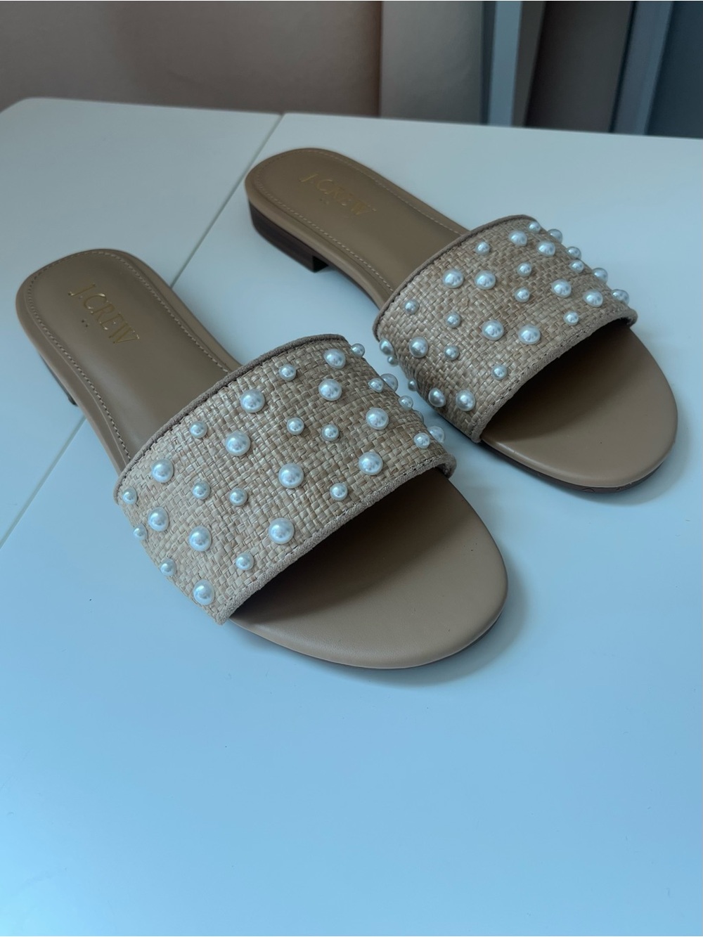 J. Crew Factory Pearl Slides - Picture 4 of 7